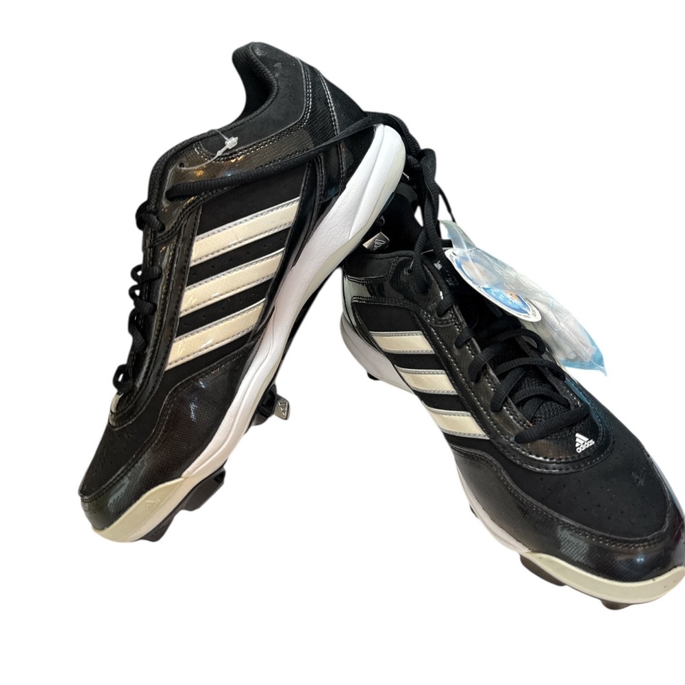NEW Adidas Excelsior Pro Metal Mens Low Black/White Baseball Cleats Size 8.5